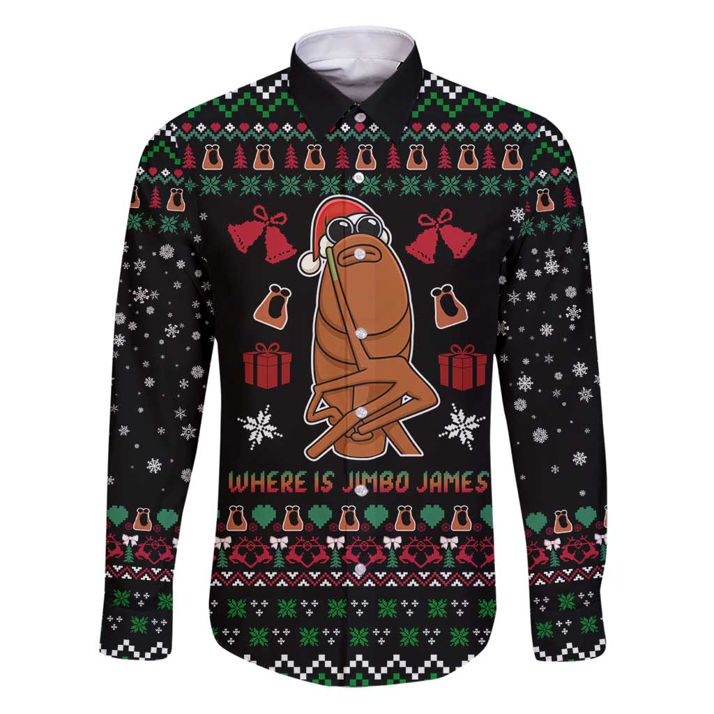 Where Is Jimbo James Marcus The Worm Family Matching Puletasi and Hawaiian Shirt Xmas Holiday Patterns - Wonder Print Shop