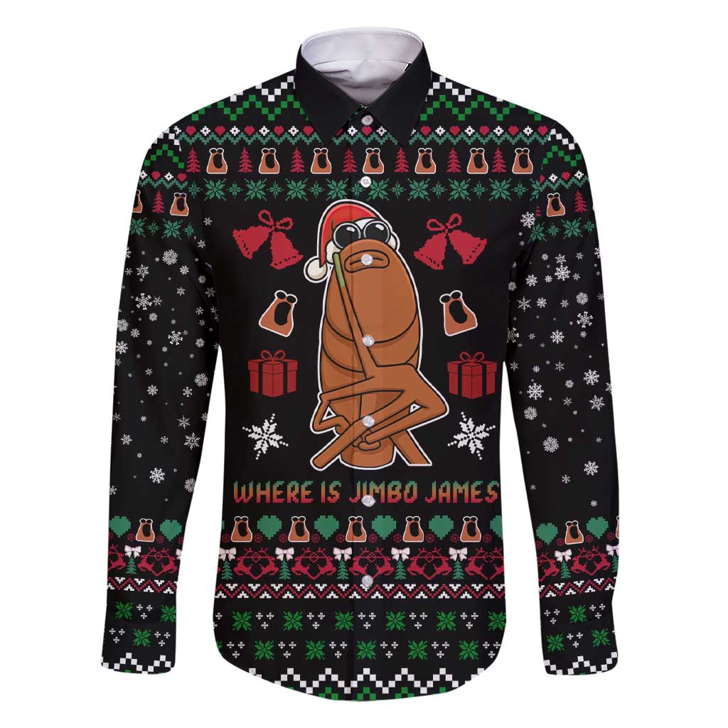 Where Is Jimbo James Marcus The Worm Family Matching Short Sleeve Bodycon Dress and Hawaiian Shirt Xmas Holiday Patterns - Wonder Print Shop