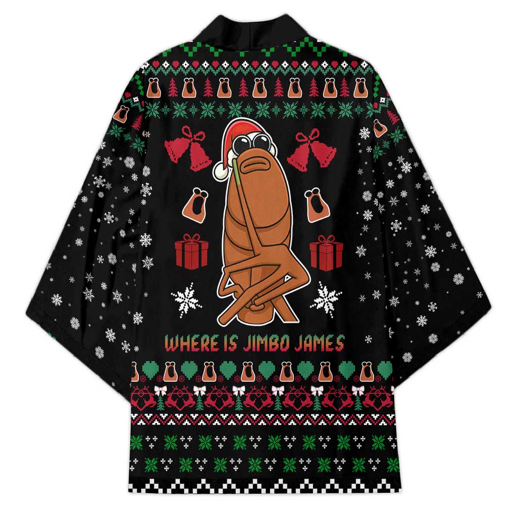 Where Is Jimbo James Marcus The Worm Kimono Xmas Holiday Patterns - Wonder Print Shop