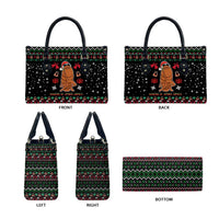 Where Is Jimbo James Marcus The Worm Leather Bag Xmas Holiday Patterns - Wonder Print Shop