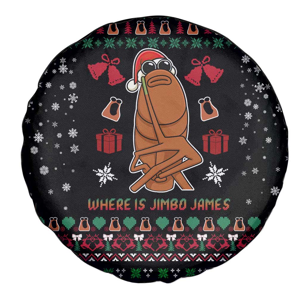 Where Is Jimbo James Marcus The Worm Spare Tire Cover Xmas Holiday Patterns - Wonder Print Shop