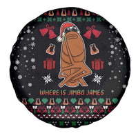 Where Is Jimbo James Marcus The Worm Spare Tire Cover Xmas Holiday Patterns - Wonder Print Shop