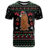 Where Is Jimbo James Marcus The Worm T Shirt Xmas Holiday Patterns - Wonder Print Shop