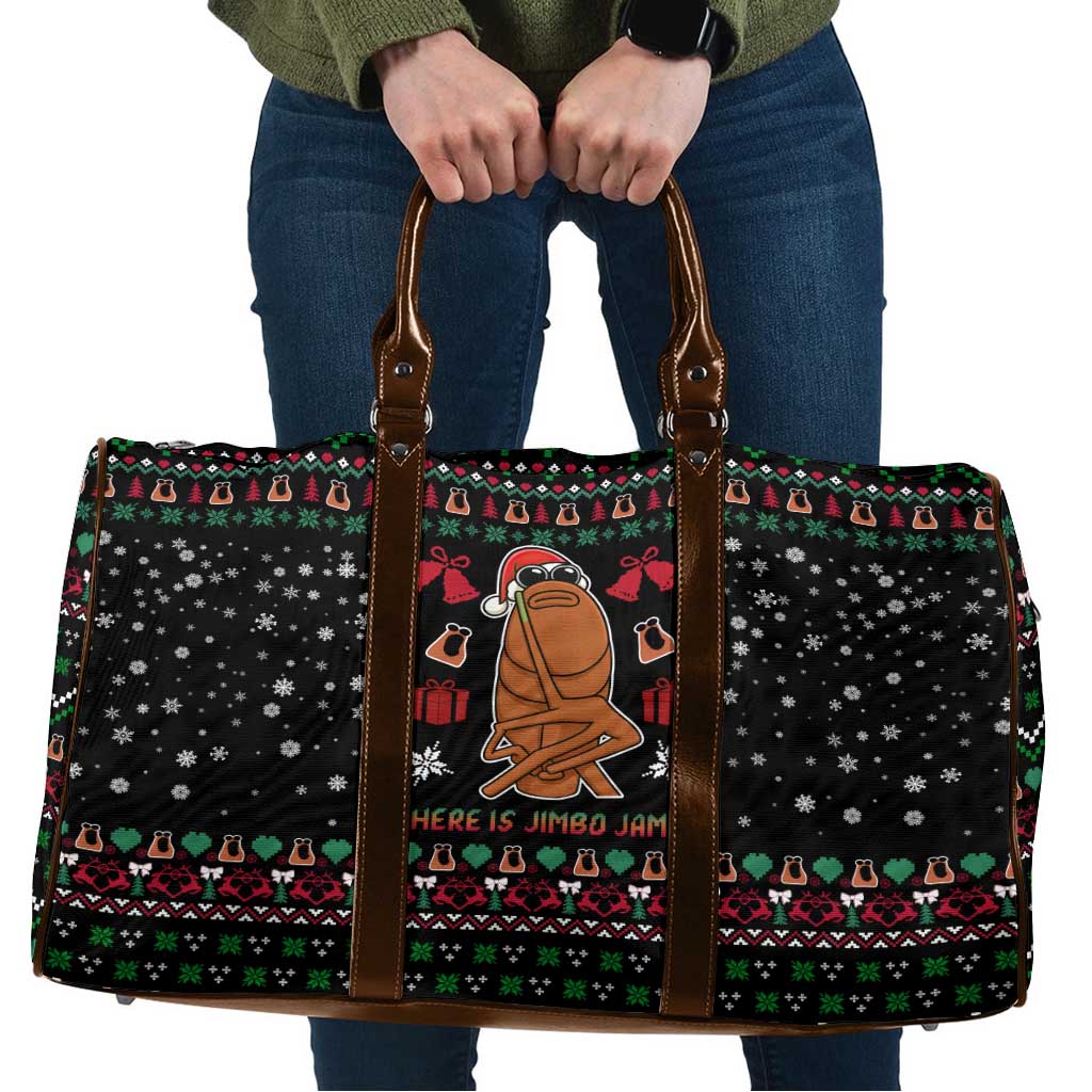 Where Is Jimbo James Marcus The Worm Travel Bag Xmas Holiday Patterns - Wonder Print Shop