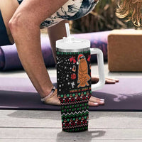Where Is Jimbo James Marcus The Worm Tumbler With Handle Xmas Holiday Patterns - Wonder Print Shop