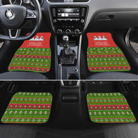 Chilling With My Snowmies Christmas Car Mats Xmas Holiday Patterns - Wonder Print Shop