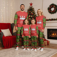 Chilling With My Snowmies Christmas Pajama Set Xmas Holiday Patterns - Wonder Print Shop