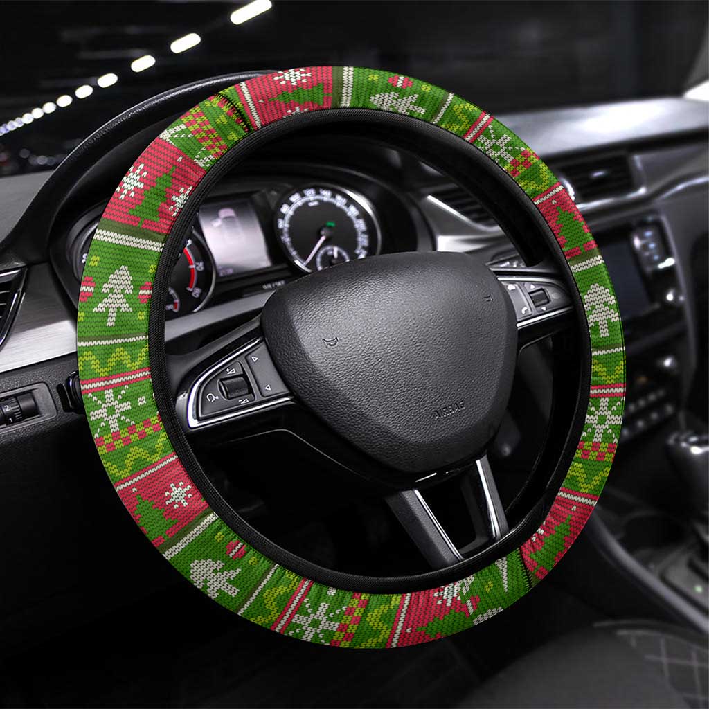Chilling With My Snowmies Christmas Steering Wheel Cover Xmas Holiday Patterns - Wonder Print Shop
