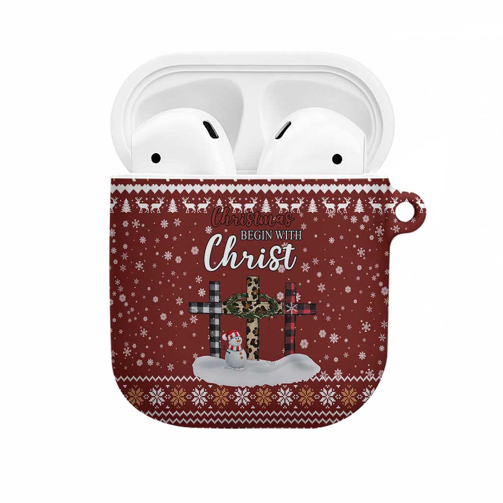 Christian Noel Christmas AirPods Case Xmas Holiday Patterns - Wonder Print Shop