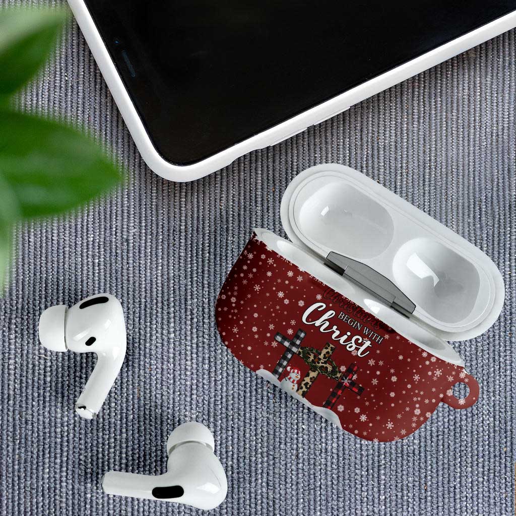 Christian Noel Christmas AirPods Case Xmas Holiday Patterns - Wonder Print Shop