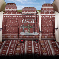 Christian Noel Christmas Back Car Seat Cover Xmas Holiday Patterns - Wonder Print Shop