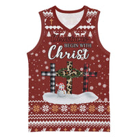Christian Noel Christmas Basketball Jersey Xmas Holiday Patterns - Wonder Print Shop
