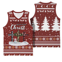 Christian Noel Christmas Basketball Jersey Xmas Holiday Patterns - Wonder Print Shop