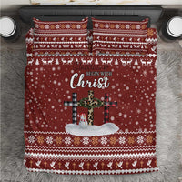 Christian Noel Christmas Bedding Set Xmas Holiday Patterns - Wonder Print Shop