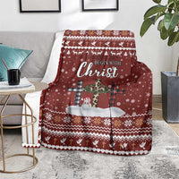 Christian Noel Christmas Blanket Xmas Holiday Patterns - Wonder Print Shop
