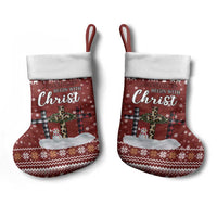 Christian Noel Christmas Stocking Xmas Holiday Patterns - Wonder Print Shop