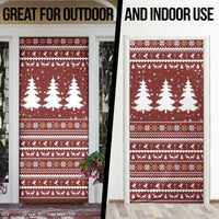 Christian Noel Christmas Door Cover Xmas Holiday Patterns - Wonder Print Shop