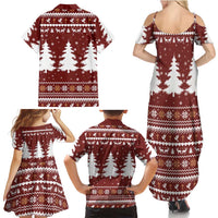 Christian Noel Christmas Family Matching Summer Maxi Dress and Hawaiian Shirt Xmas Holiday Patterns - Wonder Print Shop
