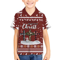 Christian Noel Christmas Family Matching Summer Maxi Dress and Hawaiian Shirt Xmas Holiday Patterns - Wonder Print Shop