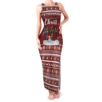 Christian Noel Christmas Family Matching Tank Maxi Dress and Hawaiian Shirt Xmas Holiday Patterns - Wonder Print Shop