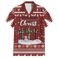 Christian Noel Christmas Hawaiian Shirt Xmas Holiday Patterns - Wonder Print Shop