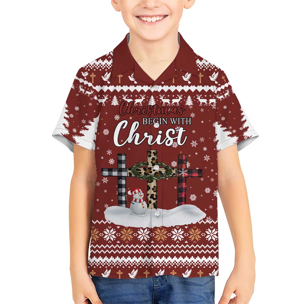 Christian Noel Christmas Hawaiian Shirt Xmas Holiday Patterns - Wonder Print Shop