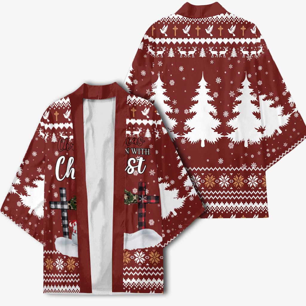 Christian Noel Christmas Kimono Xmas Holiday Patterns - Wonder Print Shop