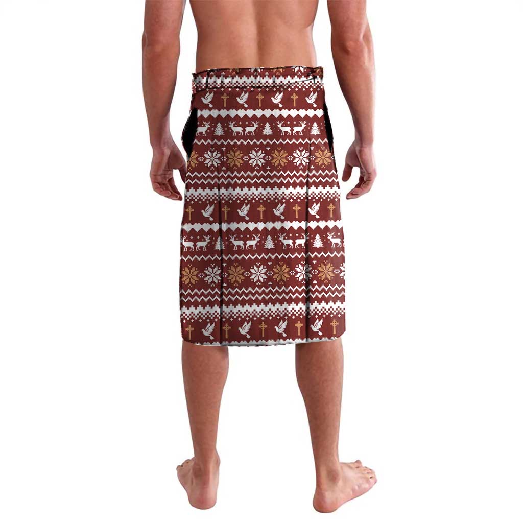Christian Noel Christmas Lavalava Xmas Holiday Patterns - Wonder Print Shop