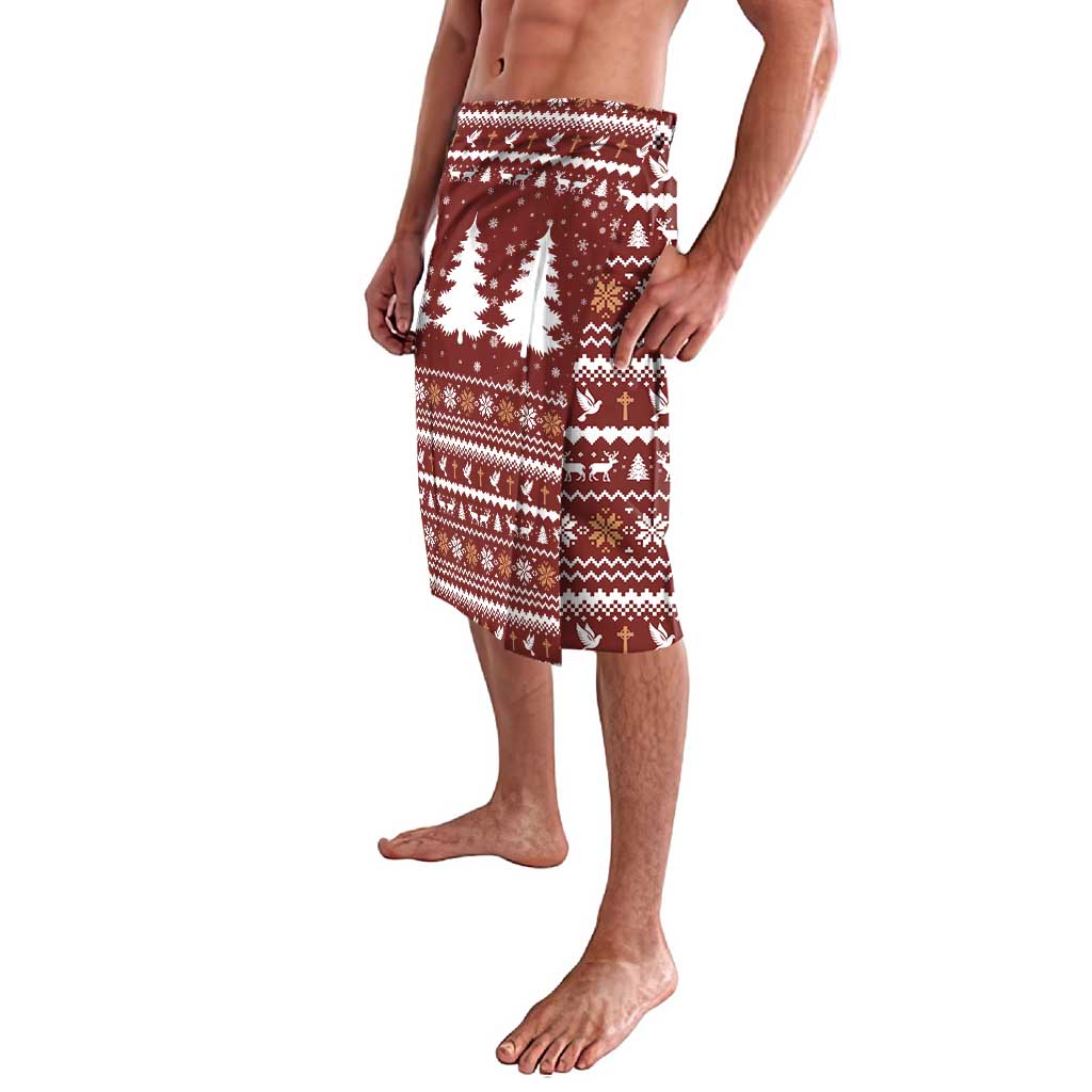 Christian Noel Christmas Lavalava Xmas Holiday Patterns - Wonder Print Shop
