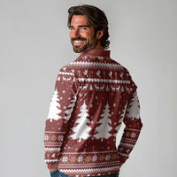Christian Noel Christmas Long Sleeve Polo Shirt Xmas Holiday Patterns - Wonder Print Shop