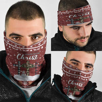 Christian Noel Christmas Neck Gaiter Xmas Holiday Patterns - Wonder Print Shop