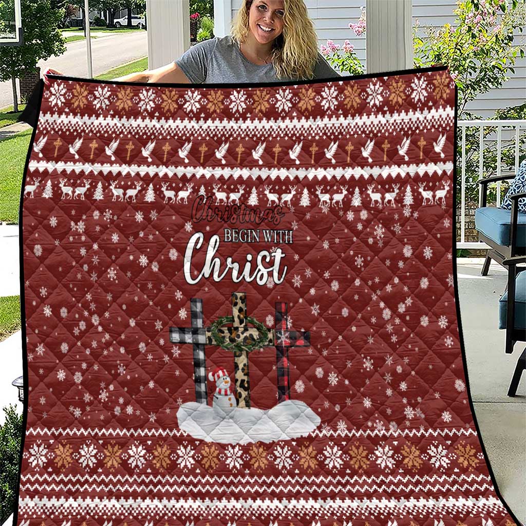 Christian Noel Christmas Quilt Xmas Holiday Patterns - Wonder Print Shop