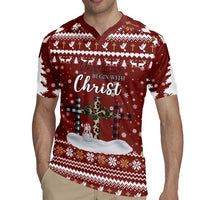 Christian Noel Christmas Rugby Jersey Xmas Holiday Patterns - Wonder Print Shop