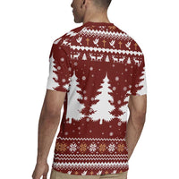 Christian Noel Christmas Rugby Jersey Xmas Holiday Patterns - Wonder Print Shop