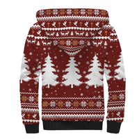 Christian Noel Christmas Sherpa Hoodie Xmas Holiday Patterns - Wonder Print Shop