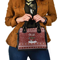 Christian Noel Christmas Shoulder Handbag Xmas Holiday Patterns - Wonder Print Shop