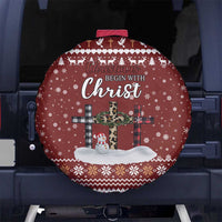 Christian Noel Christmas Spare Tire Cover Xmas Holiday Patterns - Wonder Print Shop