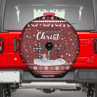 Christian Noel Christmas Spare Tire Cover Xmas Holiday Patterns - Wonder Print Shop