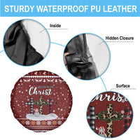 Christian Noel Christmas Spare Tire Cover Xmas Holiday Patterns - Wonder Print Shop