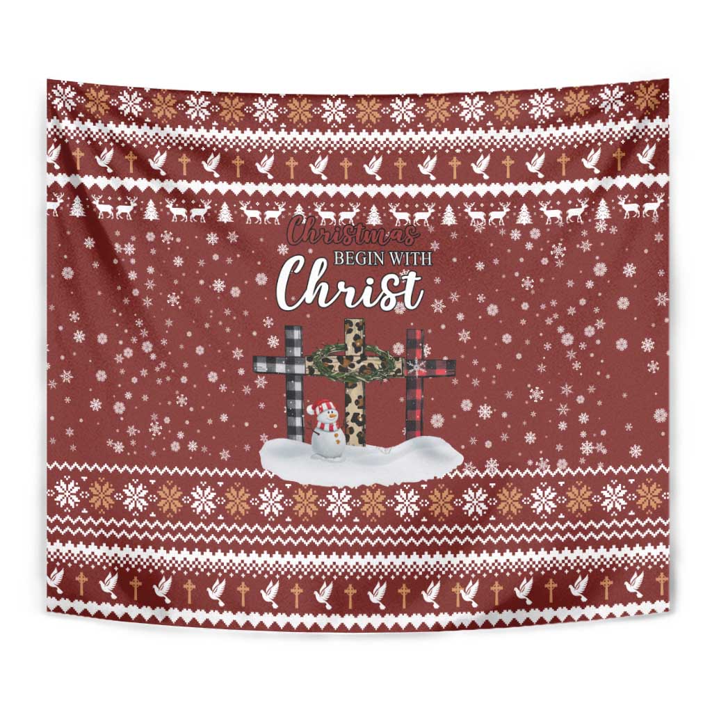 Christian Noel Christmas Tapestry Xmas Holiday Patterns - Wonder Print Shop