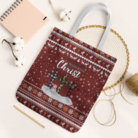 Christian Noel Christmas Tote Bag Xmas Holiday Patterns - Wonder Print Shop