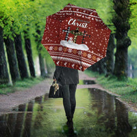 Christian Noel Christmas Umbrella Xmas Holiday Patterns - Wonder Print Shop