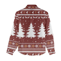 Christian Noel Christmas Women Casual Shirt Xmas Holiday Patterns - Wonder Print Shop