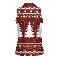 Christian Noel Christmas Women Sleeveless Polo Shirt Xmas Holiday Patterns - Wonder Print Shop