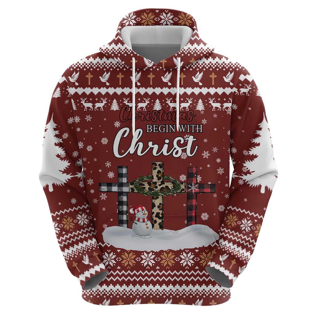 Christian Noel Christmas Zip Hoodie Xmas Holiday Patterns - Wonder Print Shop