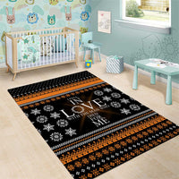 Christian Xmas Christmas Area Rug Xmas Holiday Patterns - Wonder Print Shop