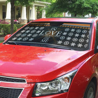Christian Xmas Christmas Auto Sun Shade Xmas Holiday Patterns