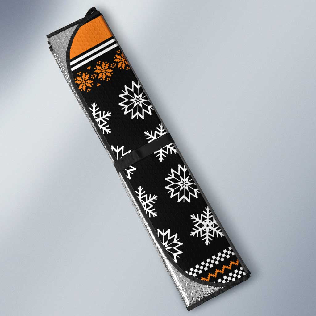Christian Xmas Christmas Auto Sun Shade Xmas Holiday Patterns