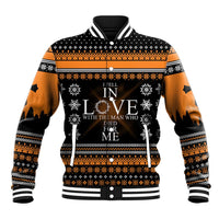 Christian Xmas Christmas Baseball Jacket Xmas Holiday Patterns