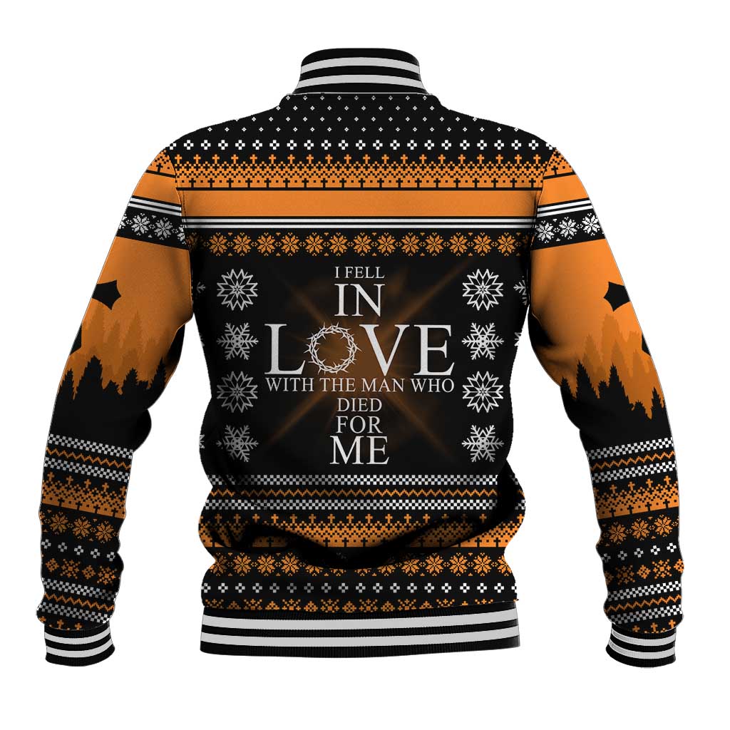 Christian Xmas Christmas Baseball Jacket Xmas Holiday Patterns